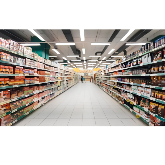 LUMINARIA DE SUPERMERCADO